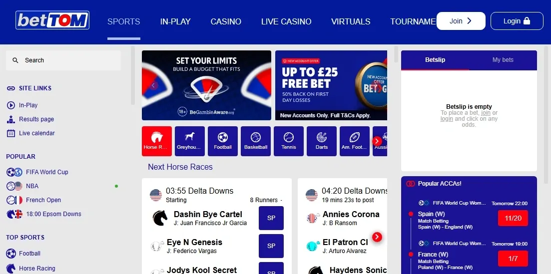 BetTOM Casino